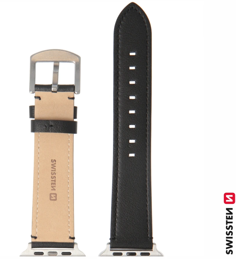 SWISSTEN Odinis dirželis, skirtas Apple Watch 4
