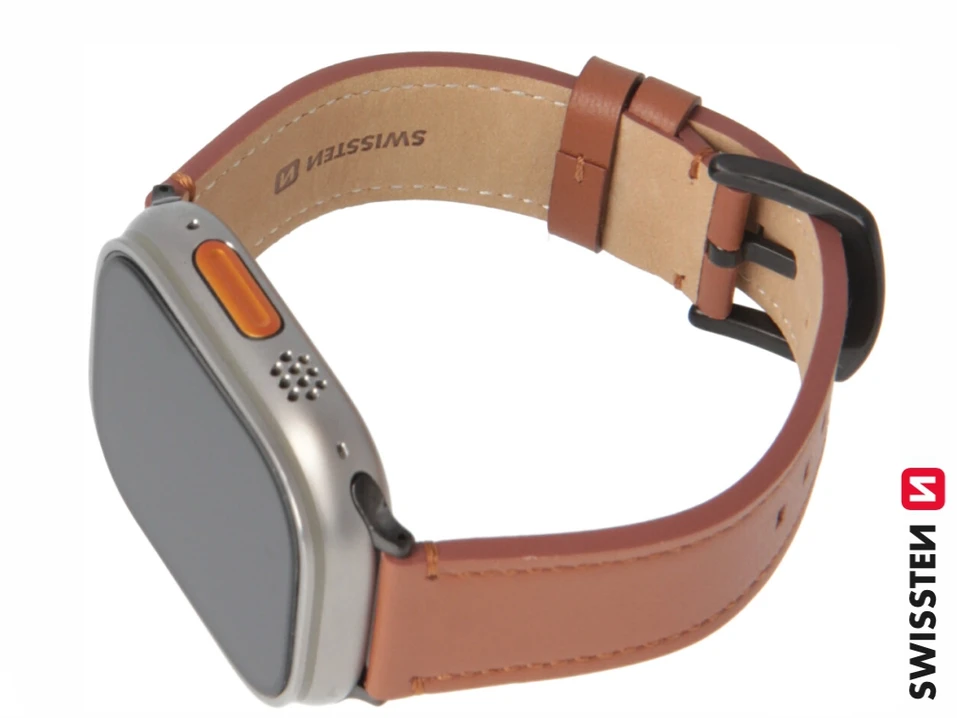 SWISSTEN Odinis dirželis, skirtas Apple Watch 4
