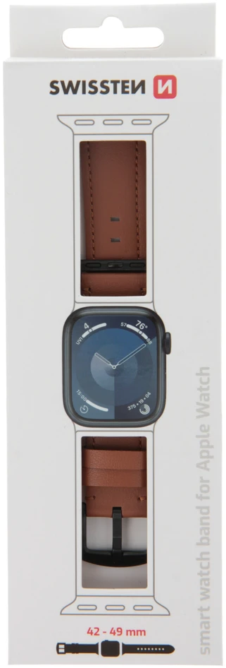 SWISSTEN Odinis dirželis, skirtas Apple Watch 4