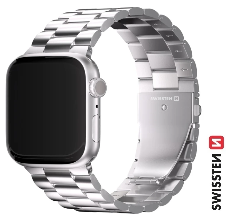 Swissten metalinis dirželis, skirtas Apple Watch 1/2/3/4/5/6/SE / 40 mm / 42 mm