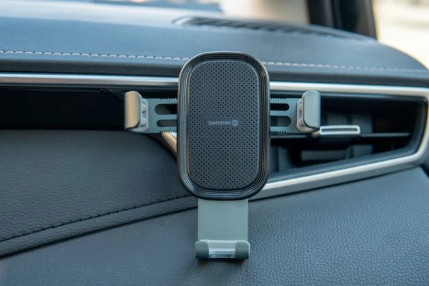 Swissten Automobilinis laikiklis gravity for ventilation groteles / cloud Type G1-AV3 juoda
