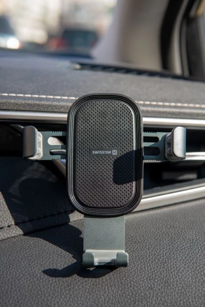 Swissten Automobilinis laikiklis gravity for ventilation groteles / cloud Type G1-AV3 juoda