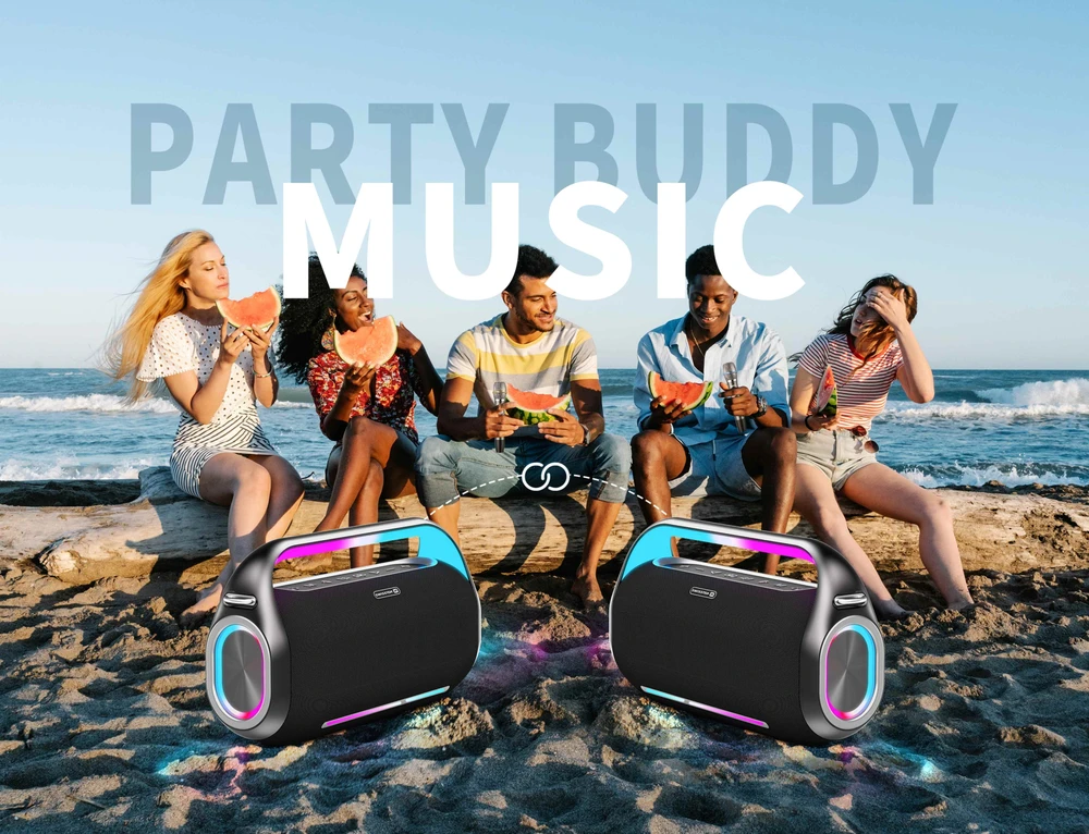 „Swissten Harmony“ „Bluetooth“ garso kalba 300 W