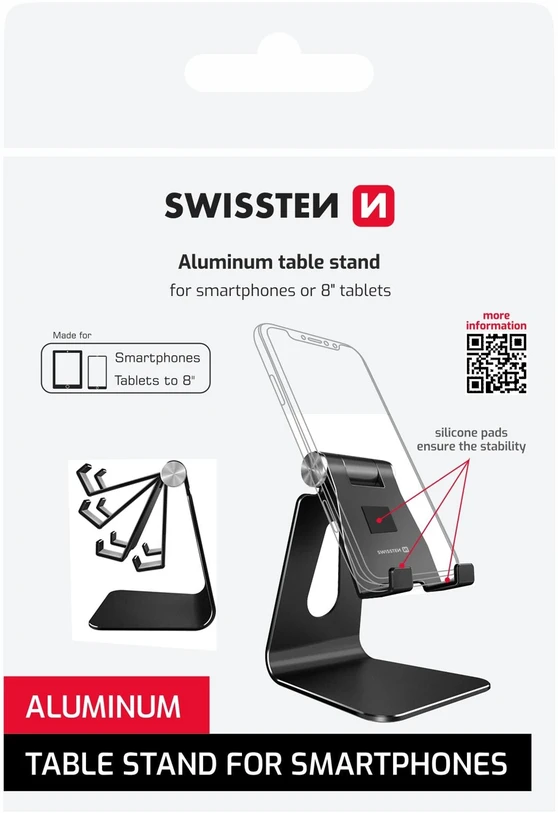 SWISSTEN Aliuminio telefono stovas