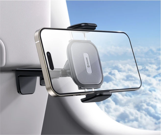 Swissten Universal Išmanusis telefonas Holder With JAWS GRIP 4.7”–8.5”