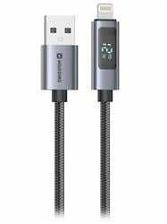 „Swissten“ LCD USB-A į „Lightning“ laidas