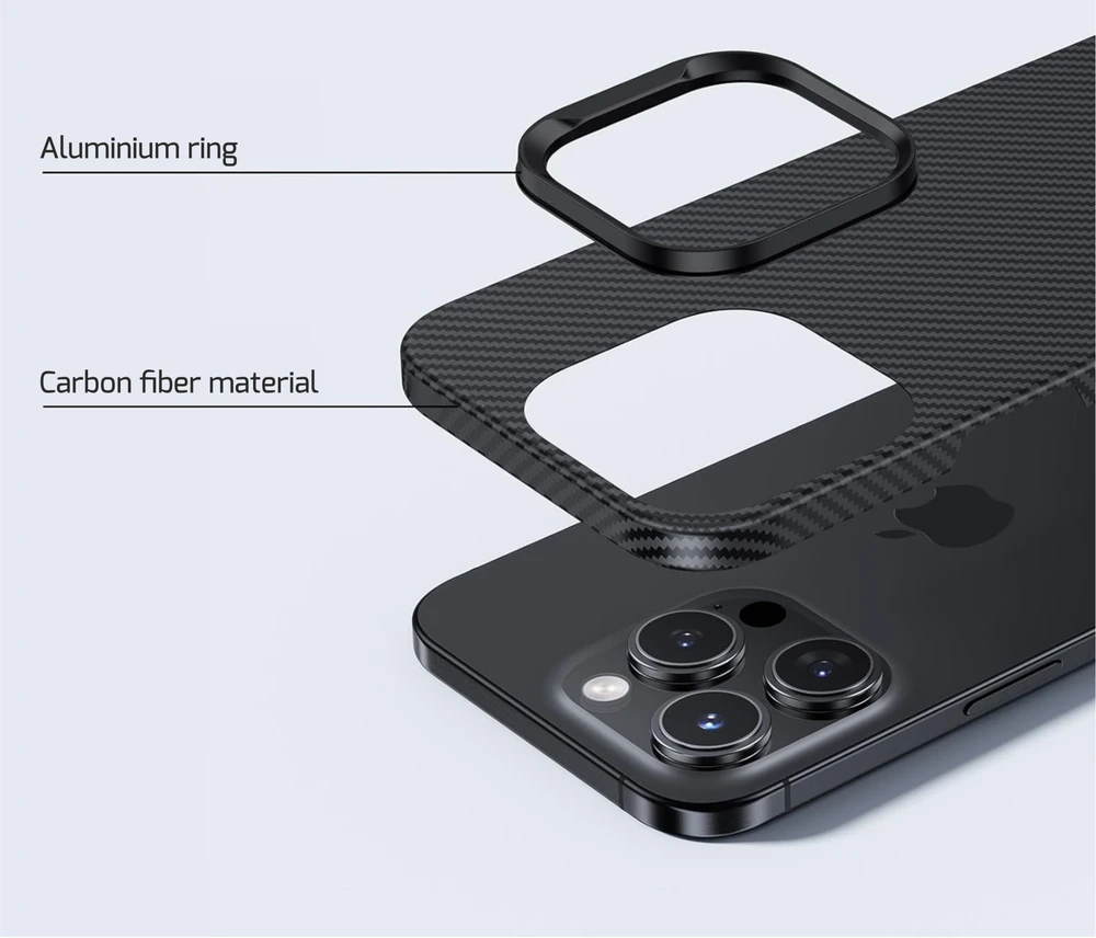 Dėklas SWISSTEN MagCarbon pouzdro pro Samsung Galaxy S24 5G juoda