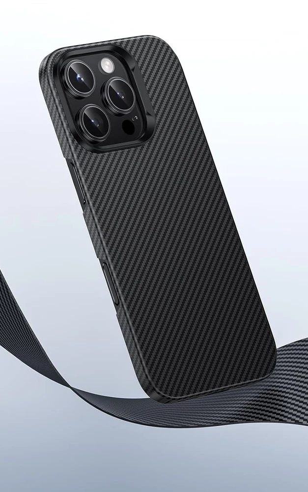 Dėklas SWISSTEN MagCarbon pouzdro pro Samsung Galaxy S24 5G juoda