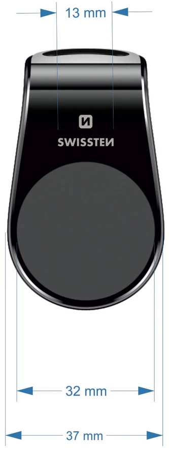 Swissten Easy Mount universalus automobilio oro ventiliacijos laikiklis prietaisams
