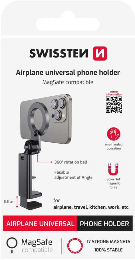 Swissten Universal Išmanusis telefonas Holder MagSafe