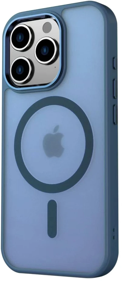 SWISSTEN MagStick FLEX dėklas, skirtas Apple iPhone 16 Pro Max mėlynas