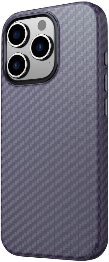 SWISSTEN MagStick SHELL dėklas, skirtas Apple iPhone 12 Pro Max violetinis