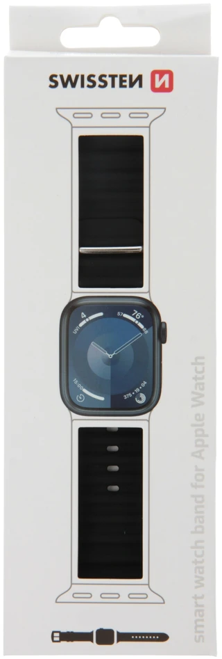 Swissten Marine silikoninė apyrankė, skirta Apple Watch 42/44/45/49 mm