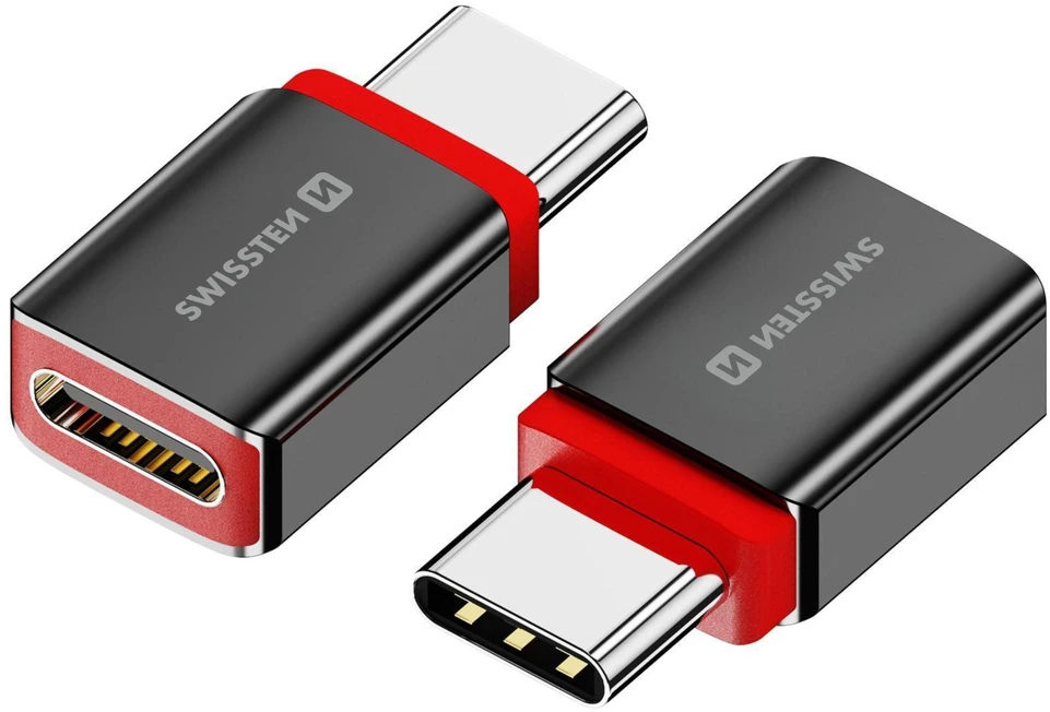 USB kabelis „Swissten Swissten DataGUARD“ įkrovimo adapteris su duomenų blokavimu USB-C į USB-C