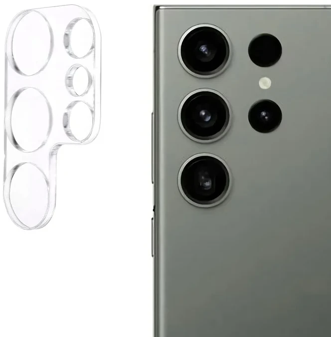 „Swissten“ grūdintas stiklas „Samsung Galaxy S25 Ultra 5G“ kameros objektyvui