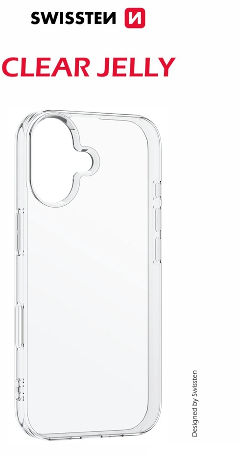 Dėklas Swissten Clear Jelly Case for Apple iPhone 17