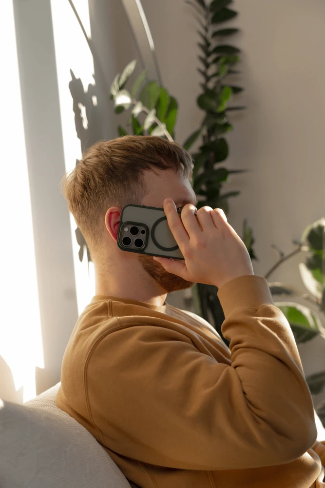 SWISSTEN MagStick FLEX dėklas Apple iPhone 14 Pro Max žalias