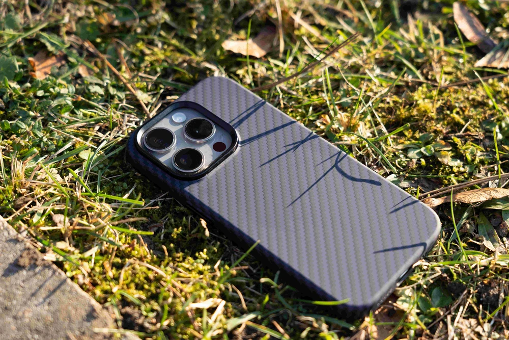 SWISSTEN MagStick SHELL dėklas, skirtas Apple iPhone 14 Pro Max violetinis