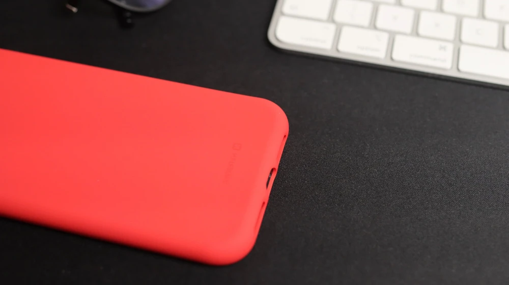 Dėklas Swissten Soft Joy Case iPhone 14 Plus - Raudona