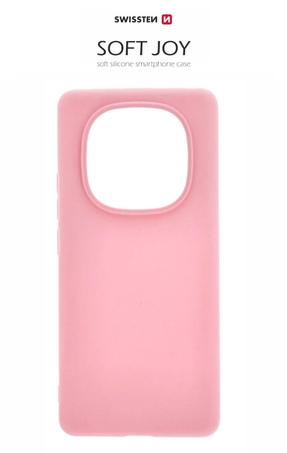 „Swissten“ minkštas džiaugsmo dėklas, skirtas „Xiaomi Redmi Note 14 Pro Plus 5G“