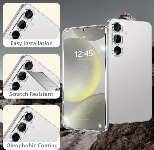 „Swissten“ grūdinto stiklo kamera, skirta „Samsung Galaxy A57 5G“