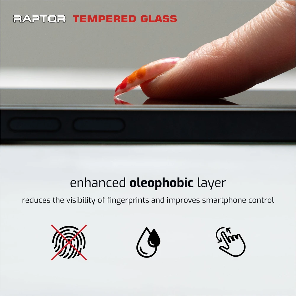 „Swissten Raptor Diamond Ultra Full Face“ grūdintas stiklas, skirtas Apple iPhone 16e / 17e