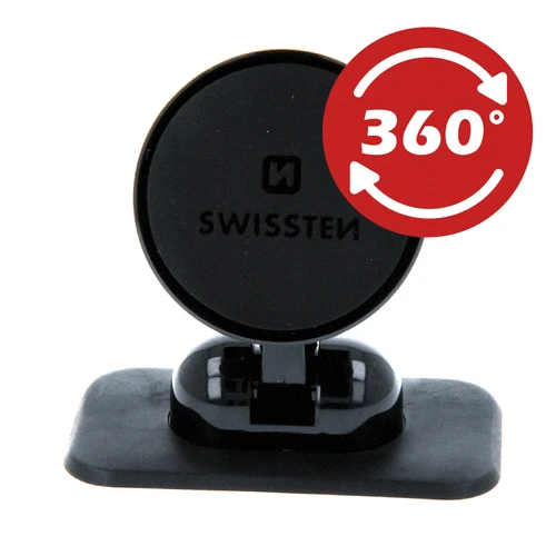 Swissten S-Grip DM6 universalus automobilio skydelio laikiklis su magnetu įrenginiams