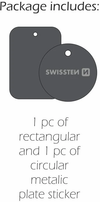 Swissten S-Grip M10 universalus automobilio skydelio laikiklis su magnetu prietaisams