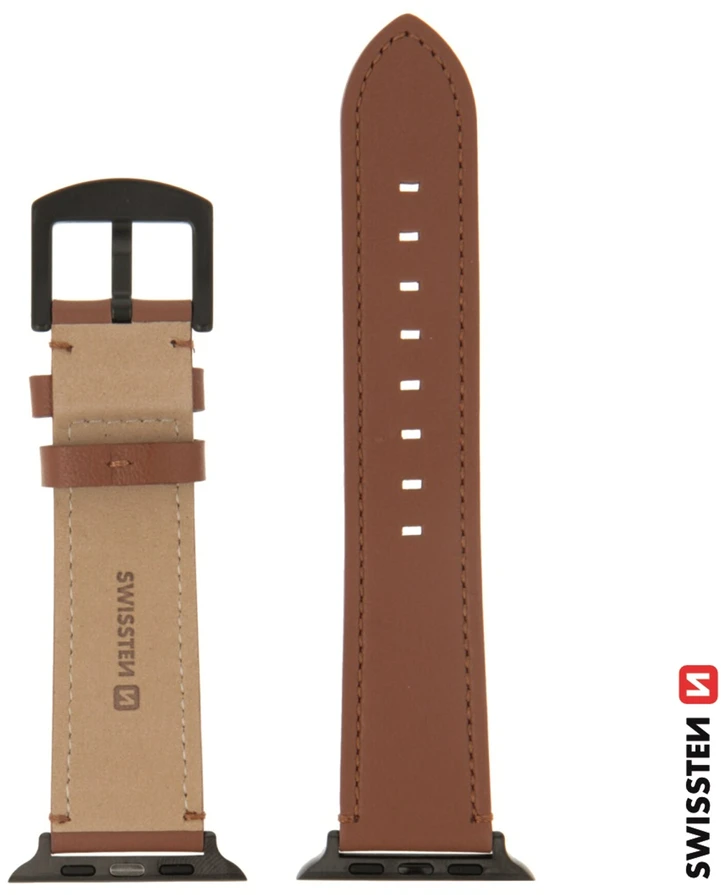SWISSTEN Odinis dirželis, skirtas Apple Watch 4