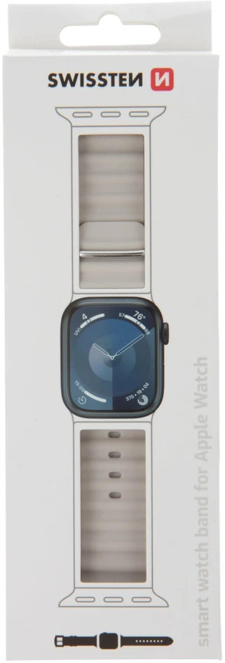 Swissten Marine silikoninė apyrankė, skirta Apple Watch 42/44/45/49 mm