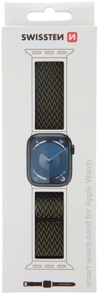 Swissten nailono apyrankė su sagtimi Apple Watch 38/40/41 mm