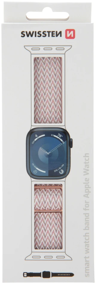 Swissten nailono apyrankė su sagtimi Apple Watch 38/40/41 mm
