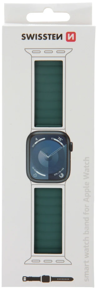 Swissten silikoninė magnetinė apyrankė, skirta Apple Watch 38/40 mm