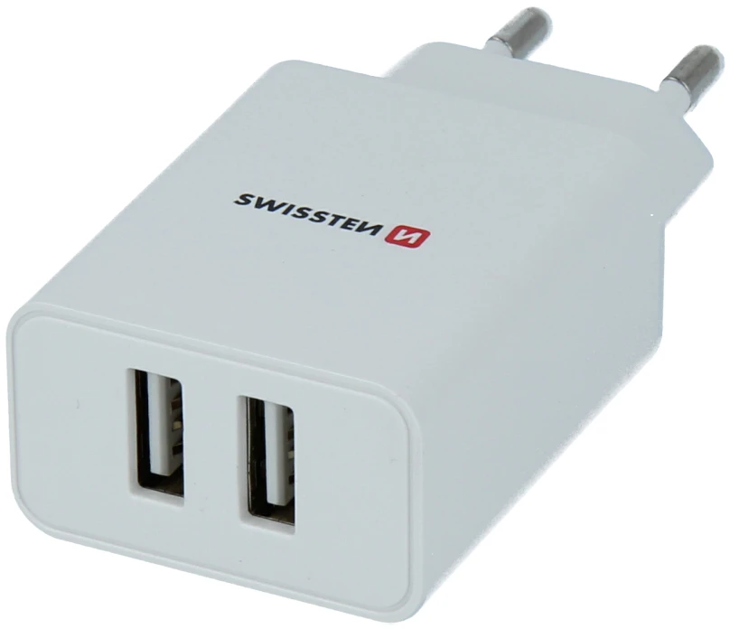 Swissten įkroviklis 2x USB-A 2.1 A (22055000)
