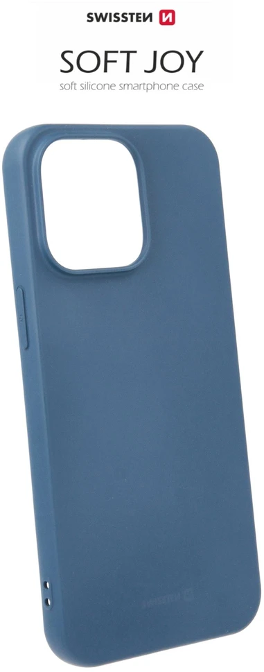 SWISSTEN SOFT JOY dėklas, skirtas Apple iPhone 15 Pro Max mėlynas