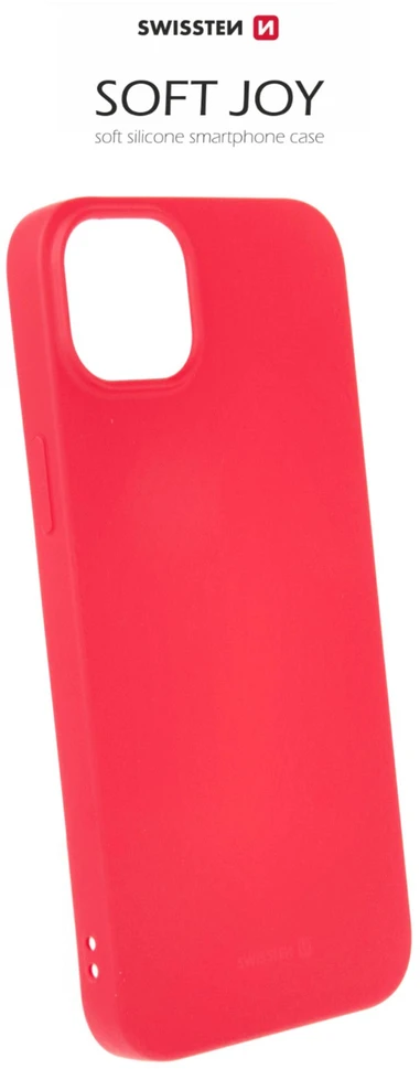 Dėklas Swissten Soft Joy Case iPhone 14 Plus - Raudona