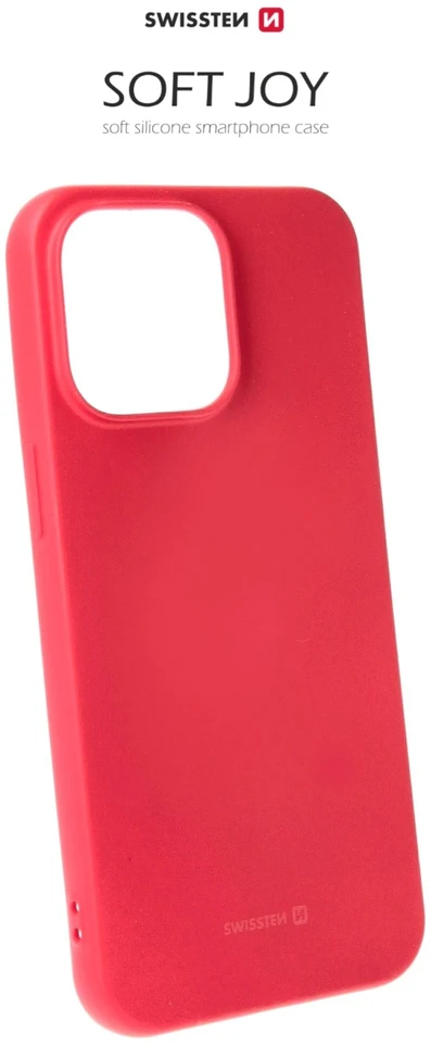 Swissten „Soft Joy“ silikoninis dėklas, skirtas „Apple iPhone 15 Pro Max“.