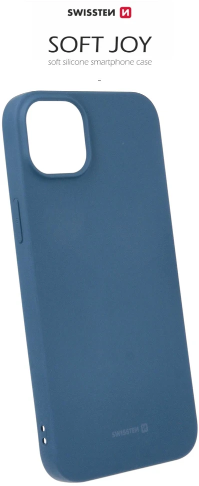 SWISSTEN SOFT JOY dėklas Apple iPhone 14 Plus mėlynas
