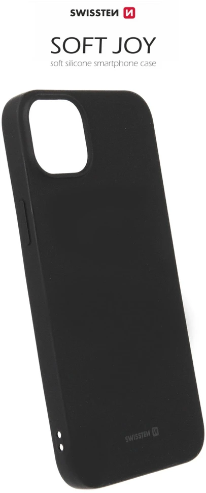 Swissten Soft Joy dėklas, skirtas iPhone 14 Plus – juodas
