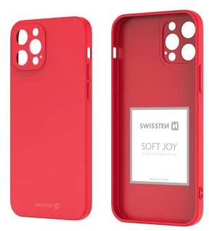 Swissten Soft Joy Silikoninis dėklas for Huawei P40 Lite Raudona