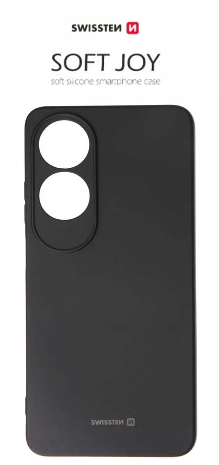 SWISSTEN SOFT JOY dėklas OPPO A60 telefonui, juodas