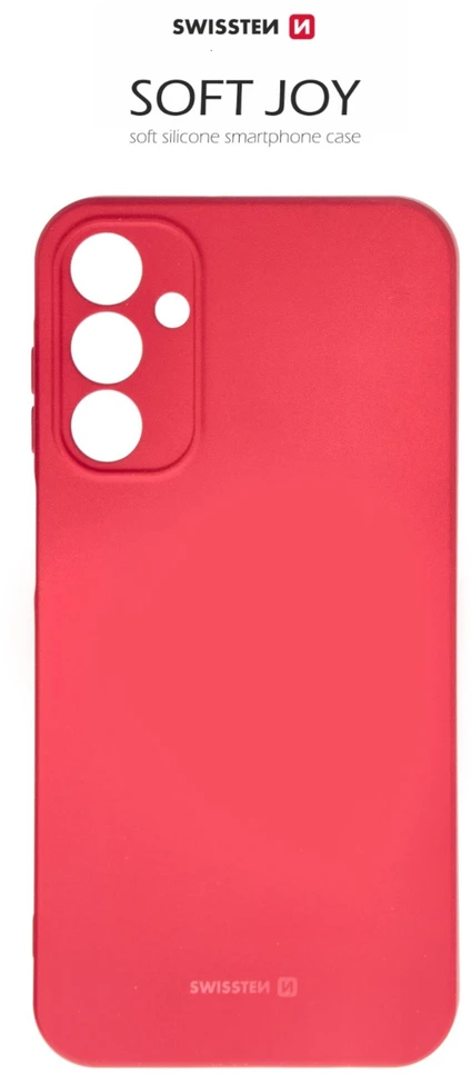 Dėklas SWISSTEN SOFT JOY Pouzdro pro SAMSUNG GALAXY A05s raudona