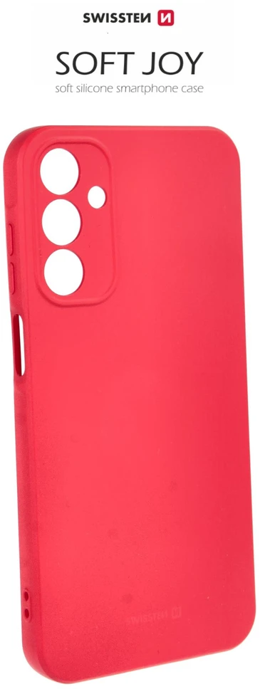 Dėklas SWISSTEN SOFT JOY Pouzdro pro SAMSUNG GALAXY A15 raudona