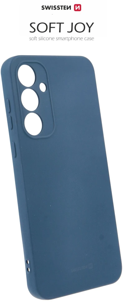 SWISSTEN SOFT JOY dėklas, skirtas SAMSUNG GALAXY A35 mėlynas
