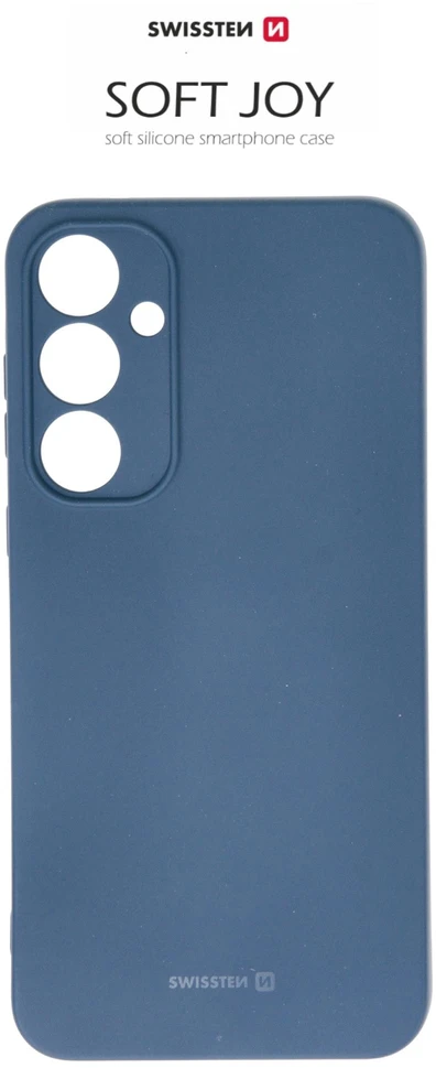 SWISSTEN SOFT JOY dėklas, skirtas SAMSUNG GALAXY A55 mėlynas