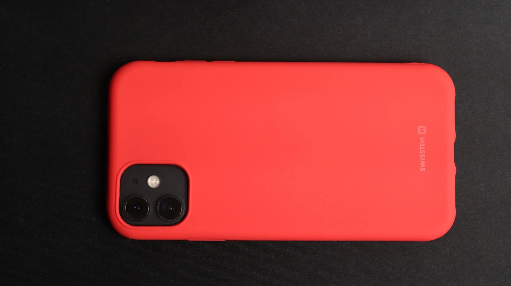 Swissten Soft Joy Silikoninis dėklas for Samsung Galaxy S23 Plus Raudona