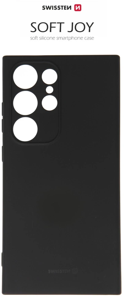Dėklas SWISSTEN SOFT JOY Pouzdro pro SAMSUNG S918 GALAXY S24 ULTRA 5G juoda