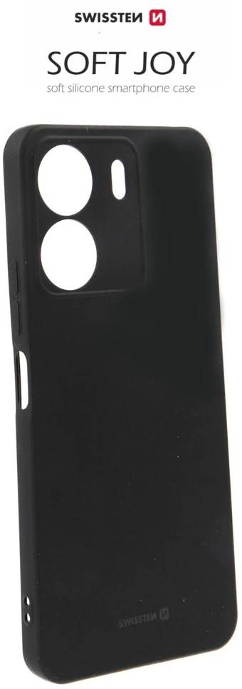 Dėklas SWISSTEN SOFT JOY Pouzdro pro XIAOMI REDMI 13C 4G juoda