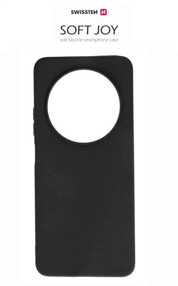 SWISSTEN SOFT JOY dėklas, skirtas XIAOMI 14C juodam
