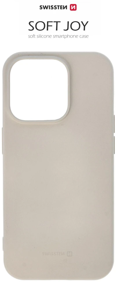 Swissten Soft Joy Silikoninis dėklas for Apple iPhone 15 Pro